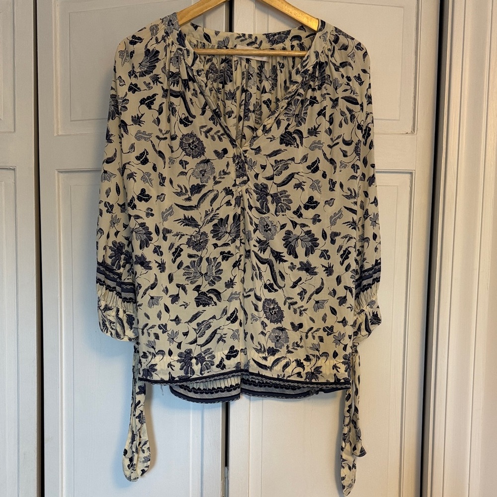 Natalie Martin Floral Print Women's Top